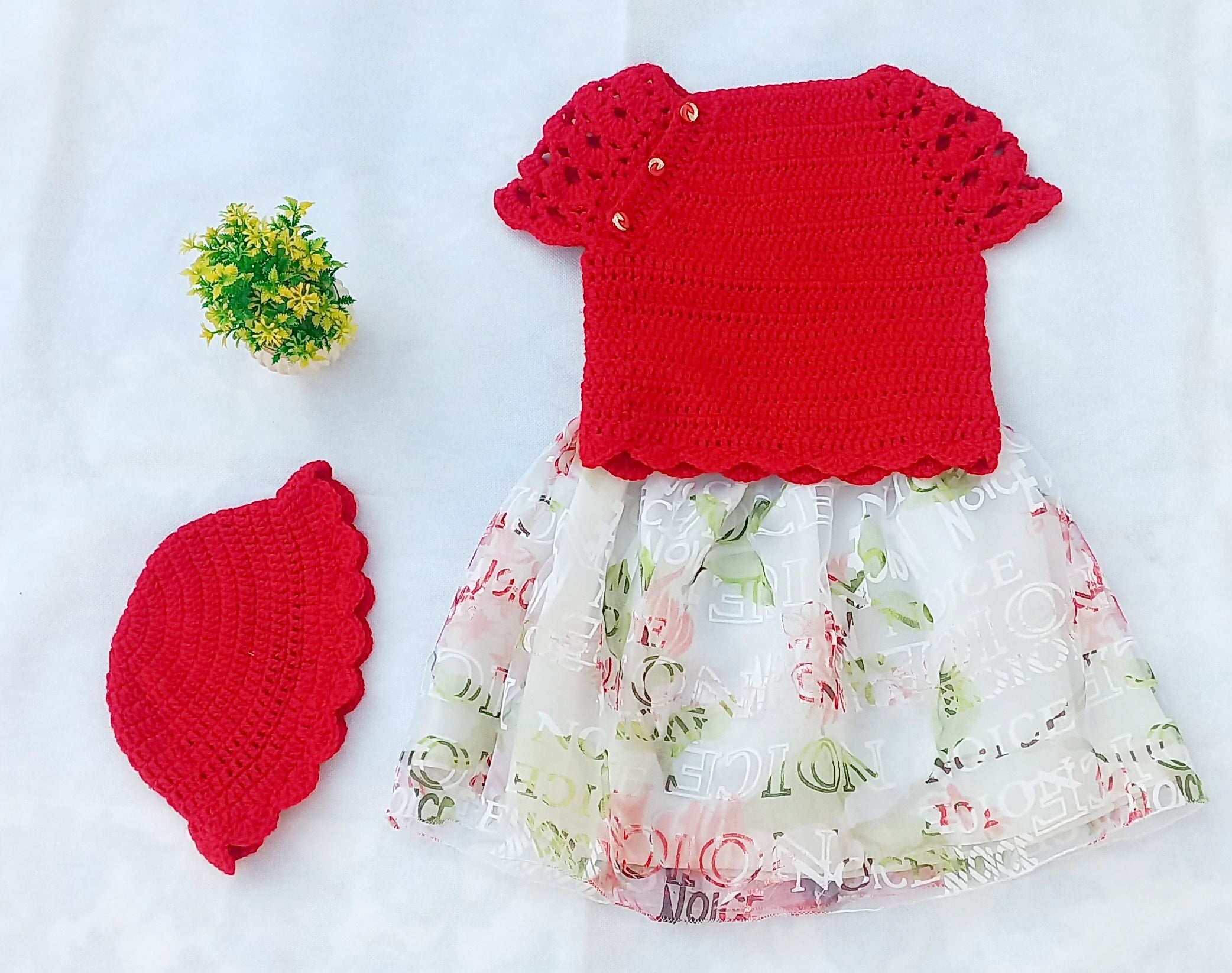 Baby dress for winter