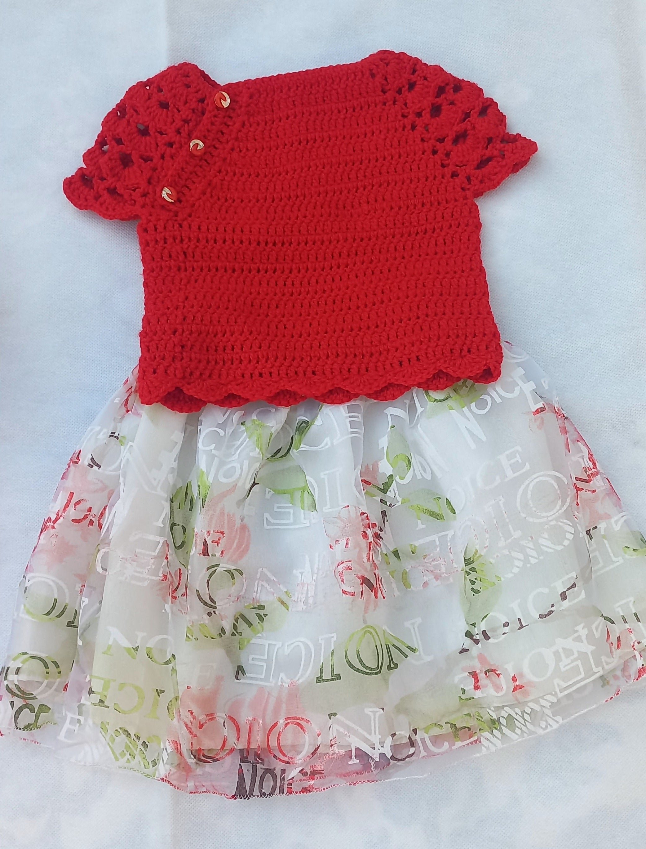 Baby dress for winter