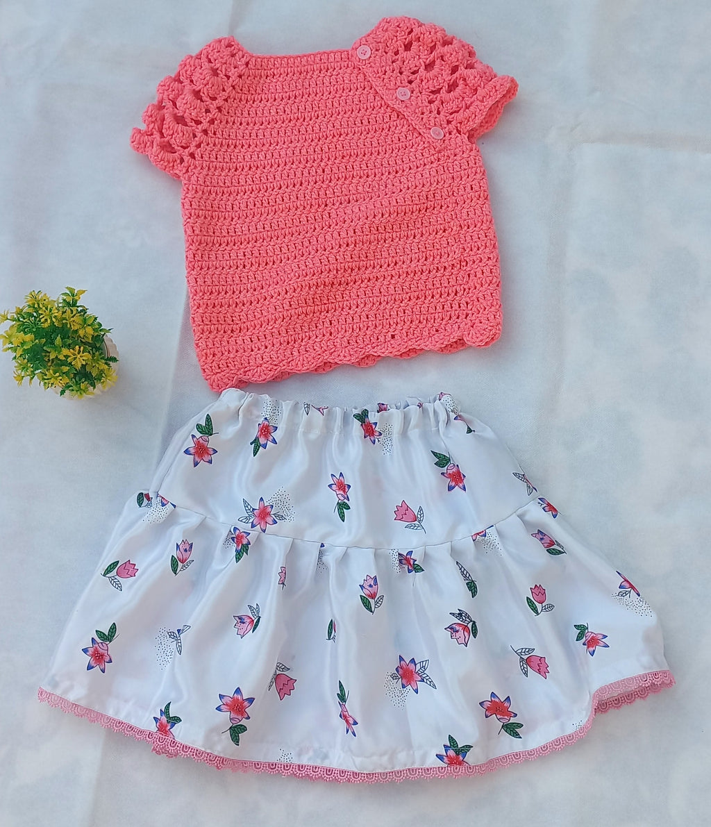 Girl dress for winter