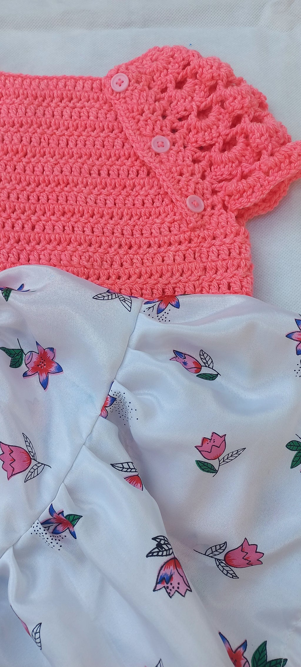 Girl dress for winter