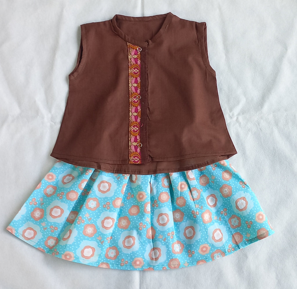 Top and skirt for summer 12 to 18 months