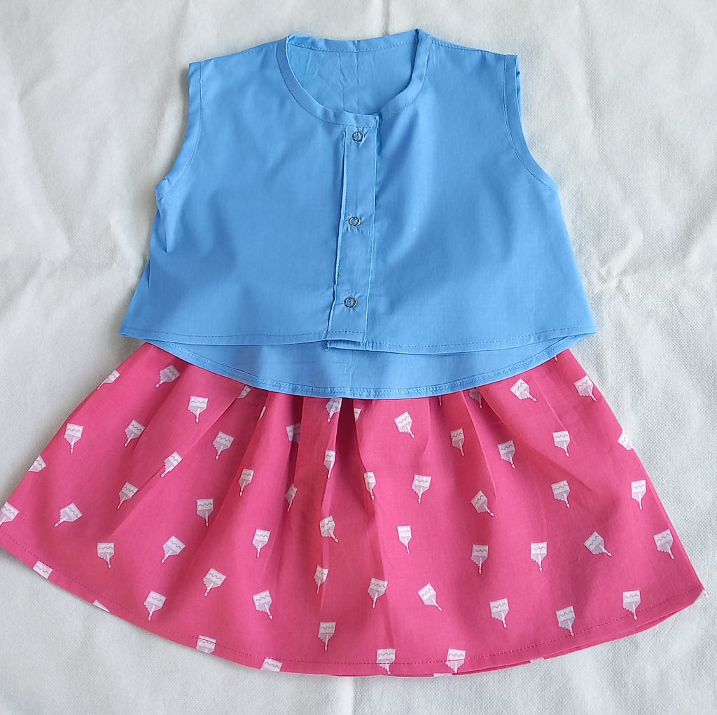 Top and skirt for summer 12 to 18 months