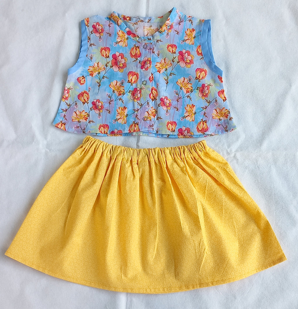 Top and skirt for summer 12 to 18 months