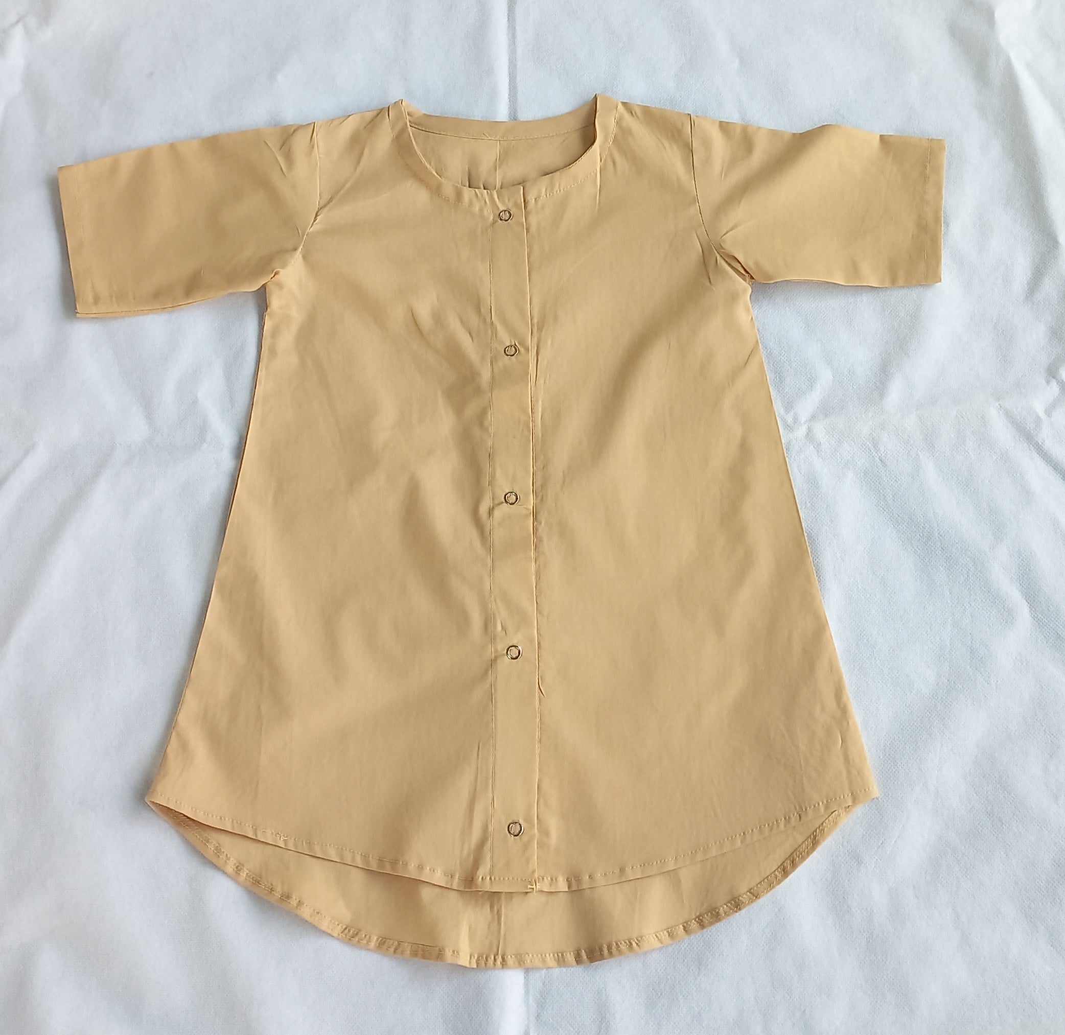 Front button long shirt 12 to 18 months