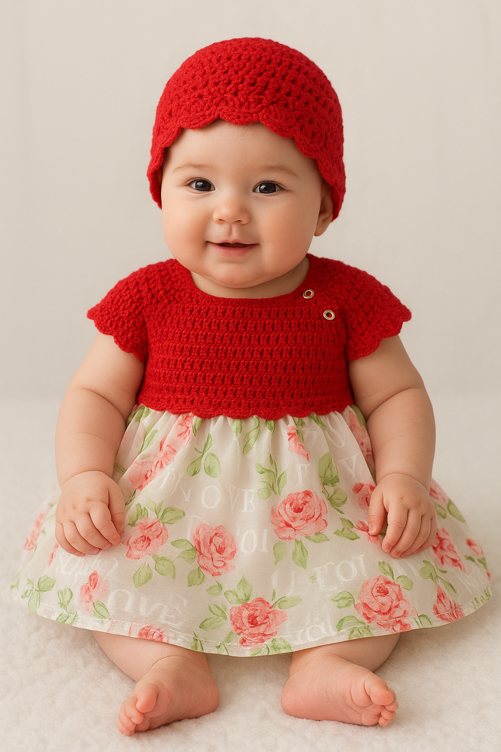 Baby dress for winter