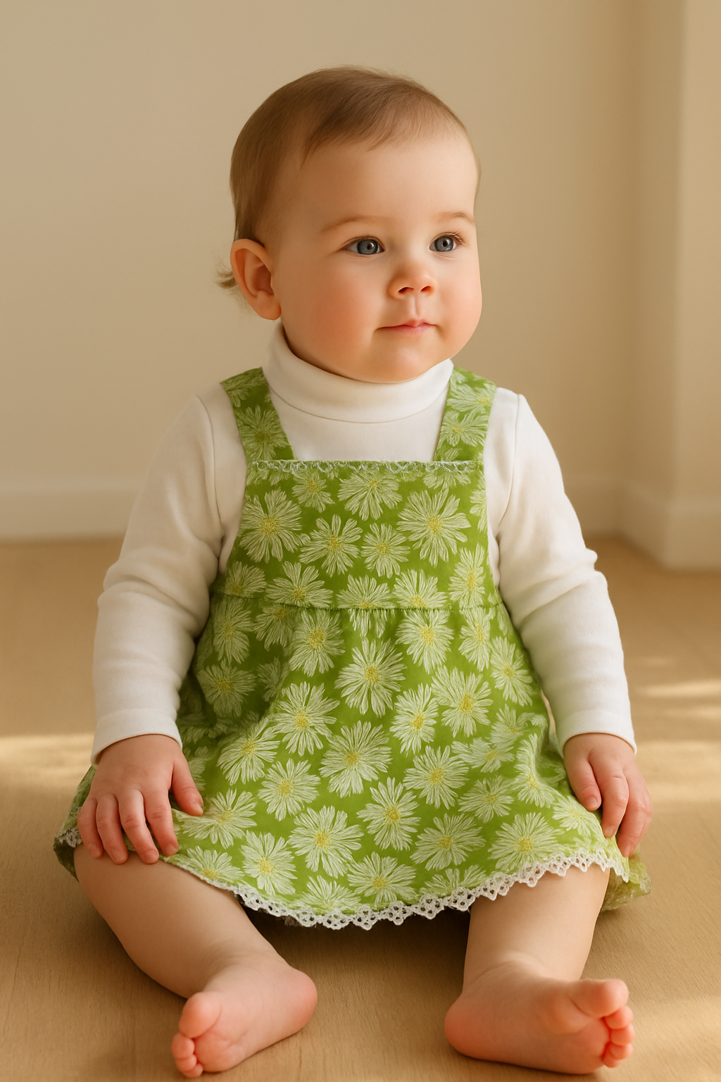 Cotton dungree and hineck