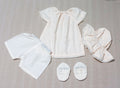 4-Piece Baby Dress Set – Summer Collection (0 to 3 Months)