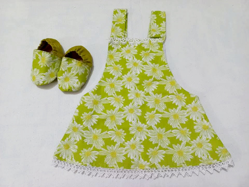 Cotton dungree and hineck